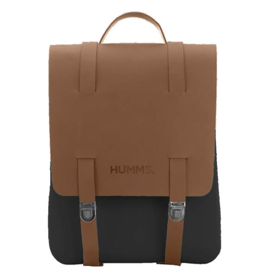 Mochila Mammbo black tapa scotch